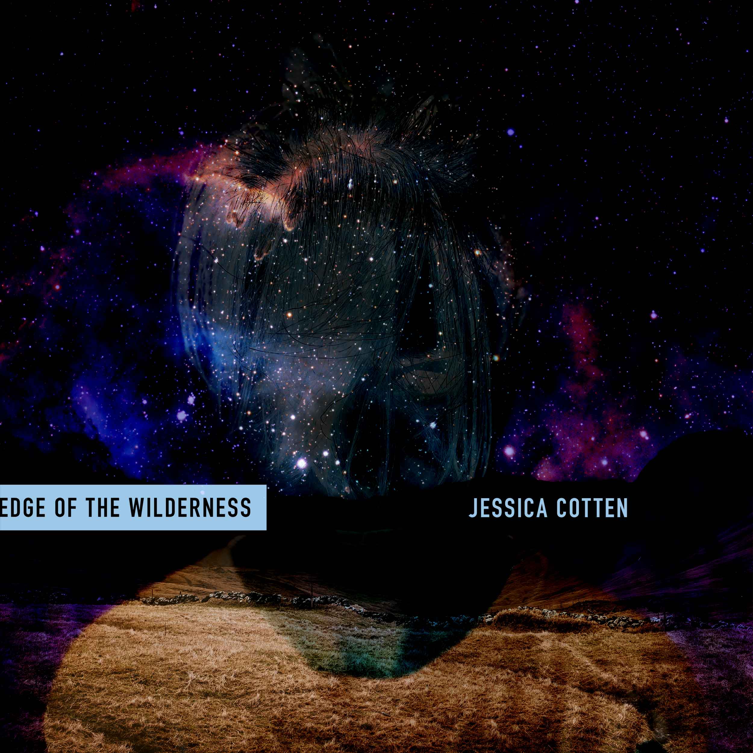 album artwork for jessica cotten's new electronica album Edge of the Wilderness